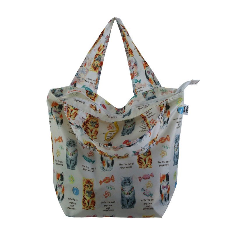 Polyester Foldable Shopper Tote Bags