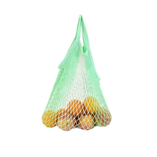 Colored cotton net bag