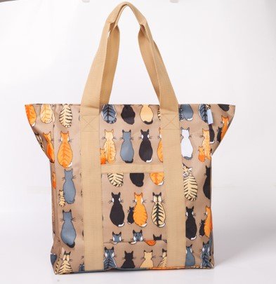 Polyester Foldable Shopper Tote Bags