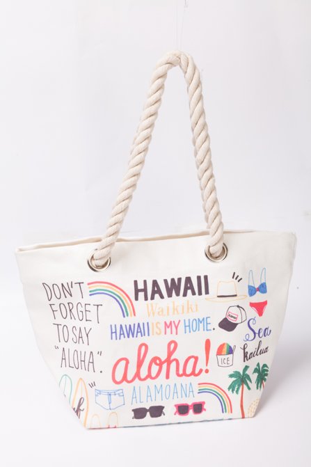 Canvas Beach Bag