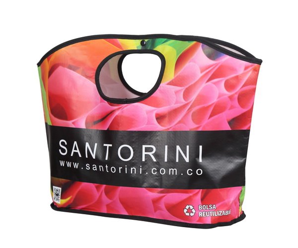 Custom printing PP woven laminated bags