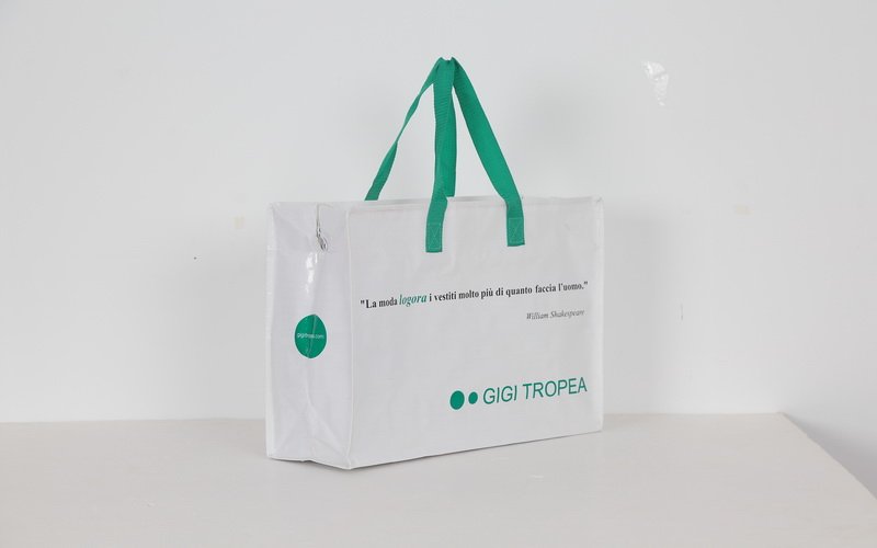 Custom logo PP woven laminated bags