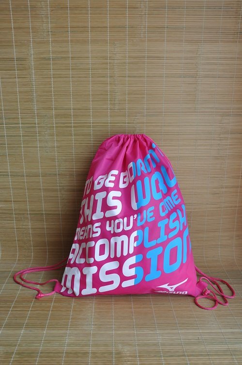 Drawstring backpack polyester bags