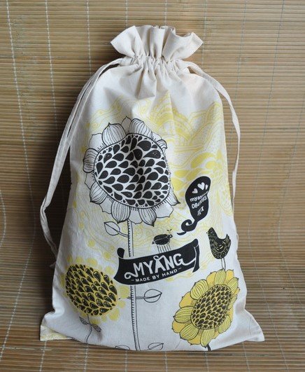 cotton drawstring bag