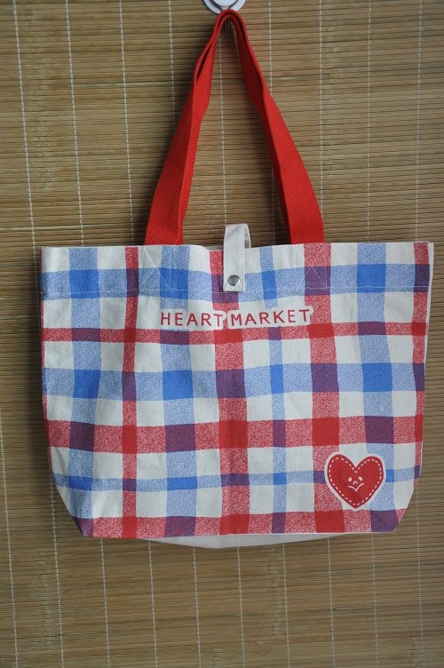 Natural cotton canvas bag