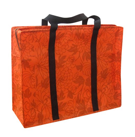 Reusable nonwoven shopping bags