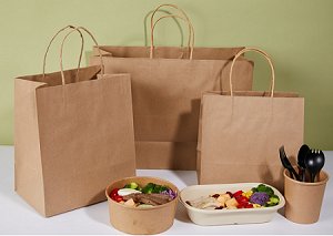 Kraft paper bags