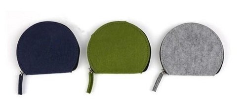 Felt change purse/bag