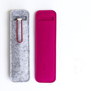 Wool felt pen pencil case/bag/pouch