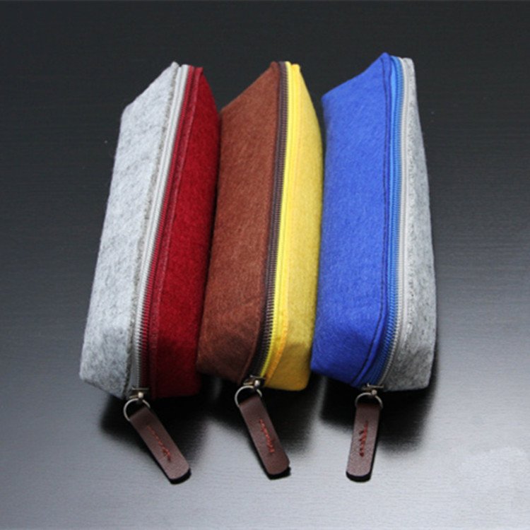 Wool felt pen pencil case/bag/pouch