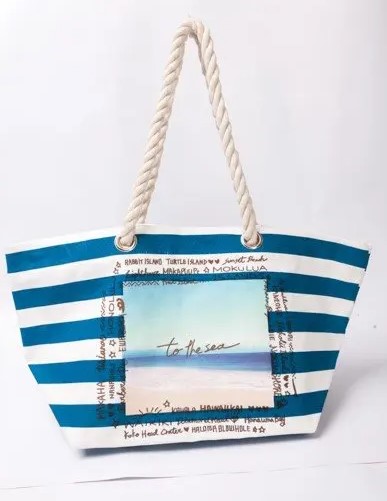 Canvas Beach Bag