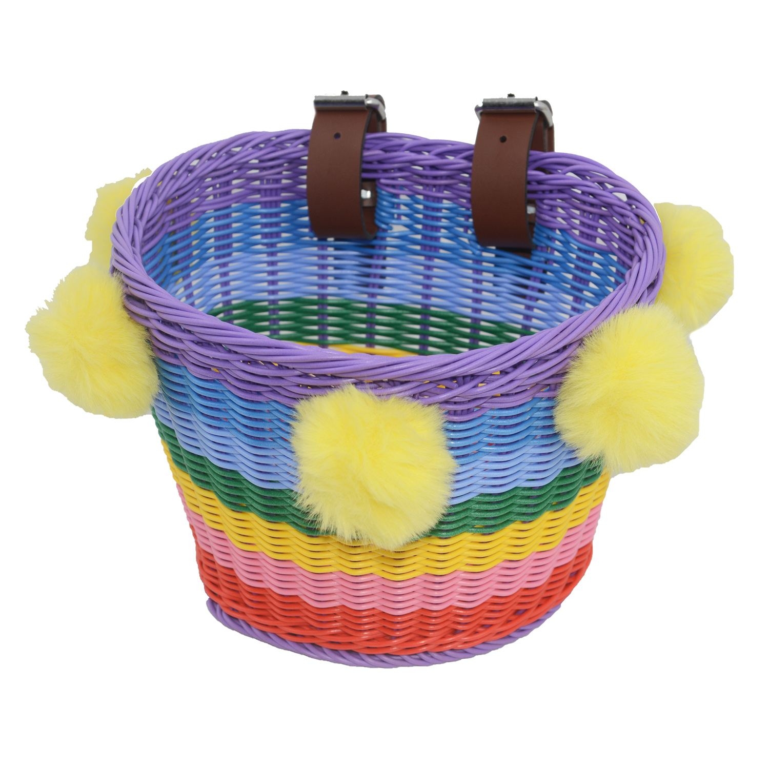PP rattan Bicycle basket