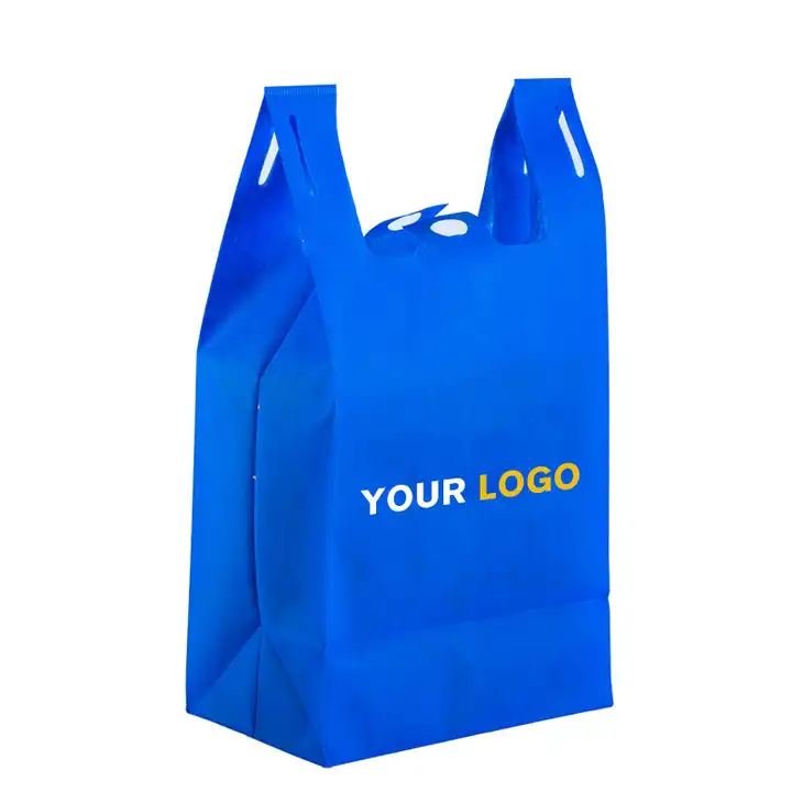 T-shirt/vest non woven shopping bags