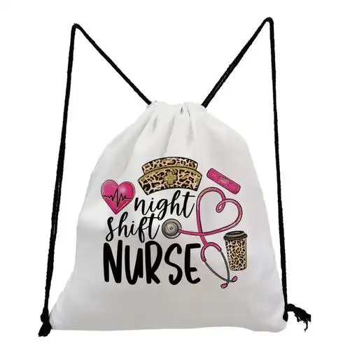 Plain Canvas Drawstring Bags