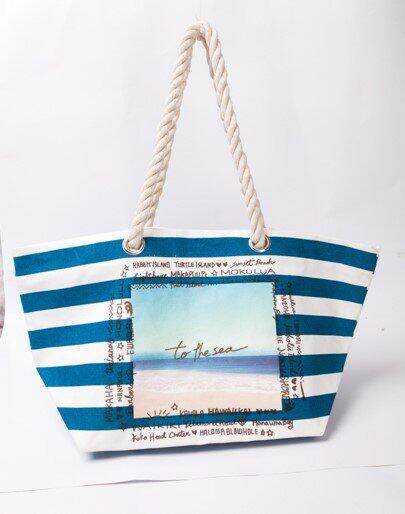 Canvas beach bag NW-C0057